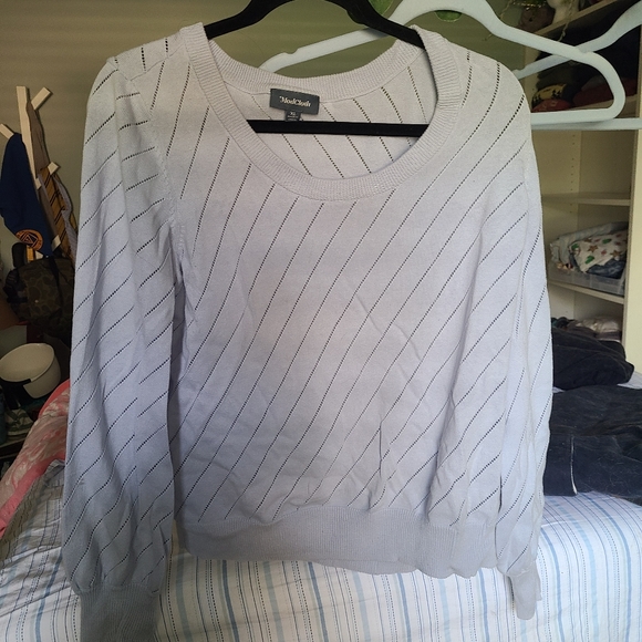 Modcloth Slant Get Enough Ballon sleeve sweater like new - Picture 2 of 5